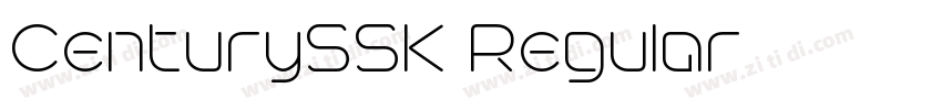 CenturySSK Regular字体转换